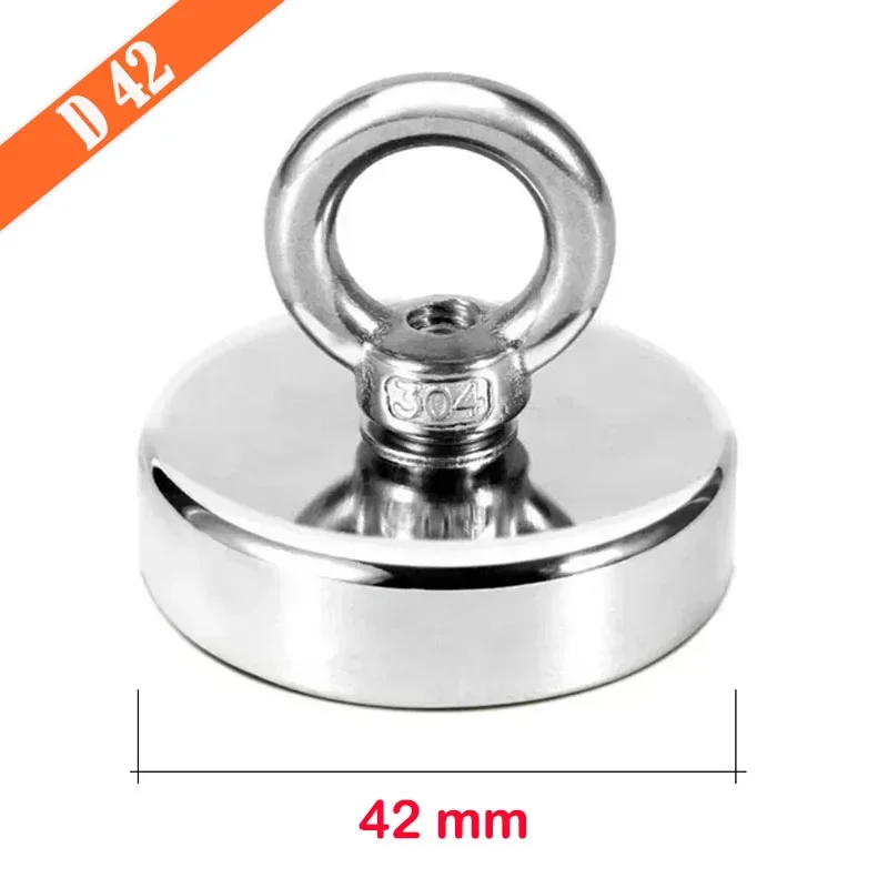 

Мощные магниты Неодимовый магнит Iman Магнитные рыболовные магниты с потайным отверстием для свинца для спасательного магнитного поискового магнита