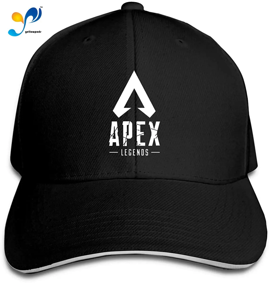 

Sandwich Cap Apex Legends Black Baseball HAT 2020 For Adult Wild Sandwich Cap