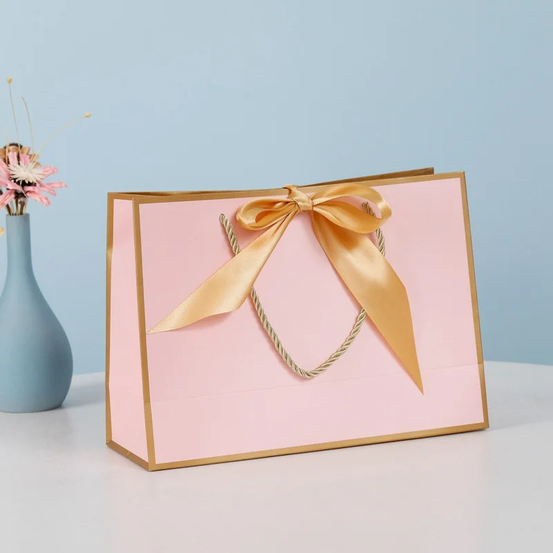 

Luxury Gift Bags Colorful Favours Wedding Party 1PCS 32x11x25cm With Handles