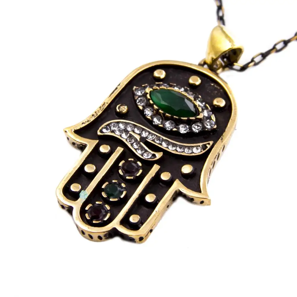 

Fatma main hand authentic necklace fashion chain jewelry accessories for women earrings bracelet ring for kids gift beads