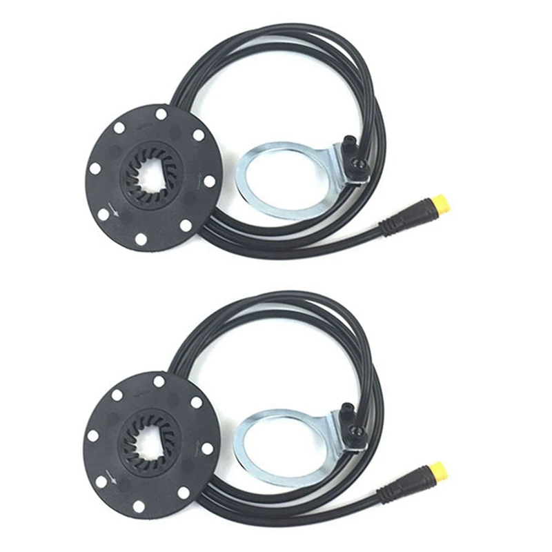 

2X E-Bike BZ-4 (8) PAS KT 8 Magnets Pedal Torque Sensor Ebike Parts Waterproof Connector For Electric Bicycle