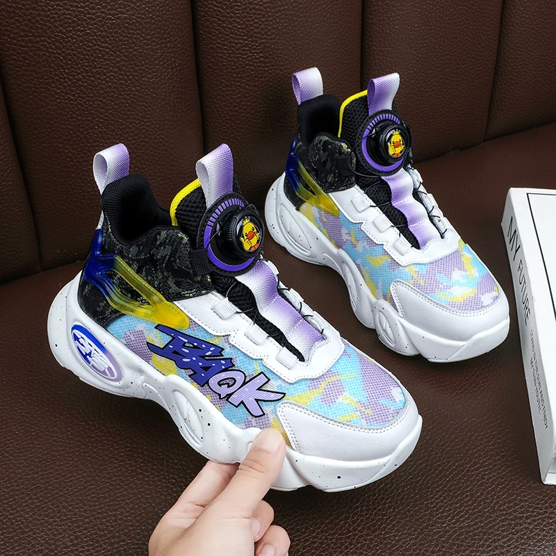 

Super Cool Kids Shoes Boys Sneakers Top Quality Children Shoes For Boys Outdoor Teenage Sneakers Designer Kids Basketball Shoes