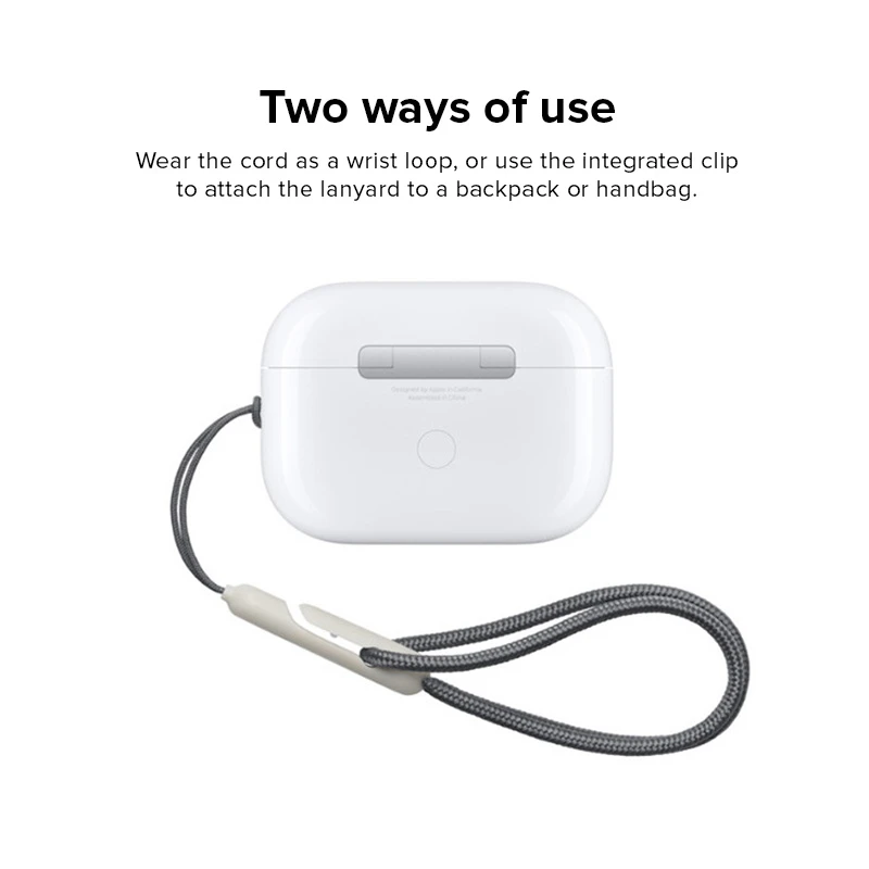 Прозрачный силиконовый чехол для AirPods Pro 2/3/2/1