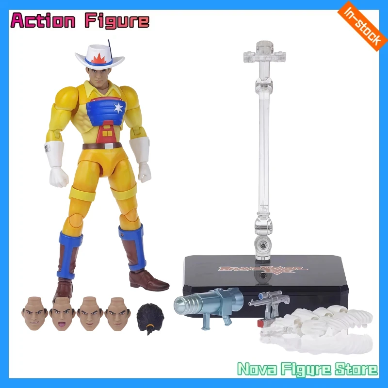 Фото В наличии: Подвижная коллекционная фигурка-игрушка Dasheng Model GT BraveStarr Star Sheriff, 7 дюймов. №1