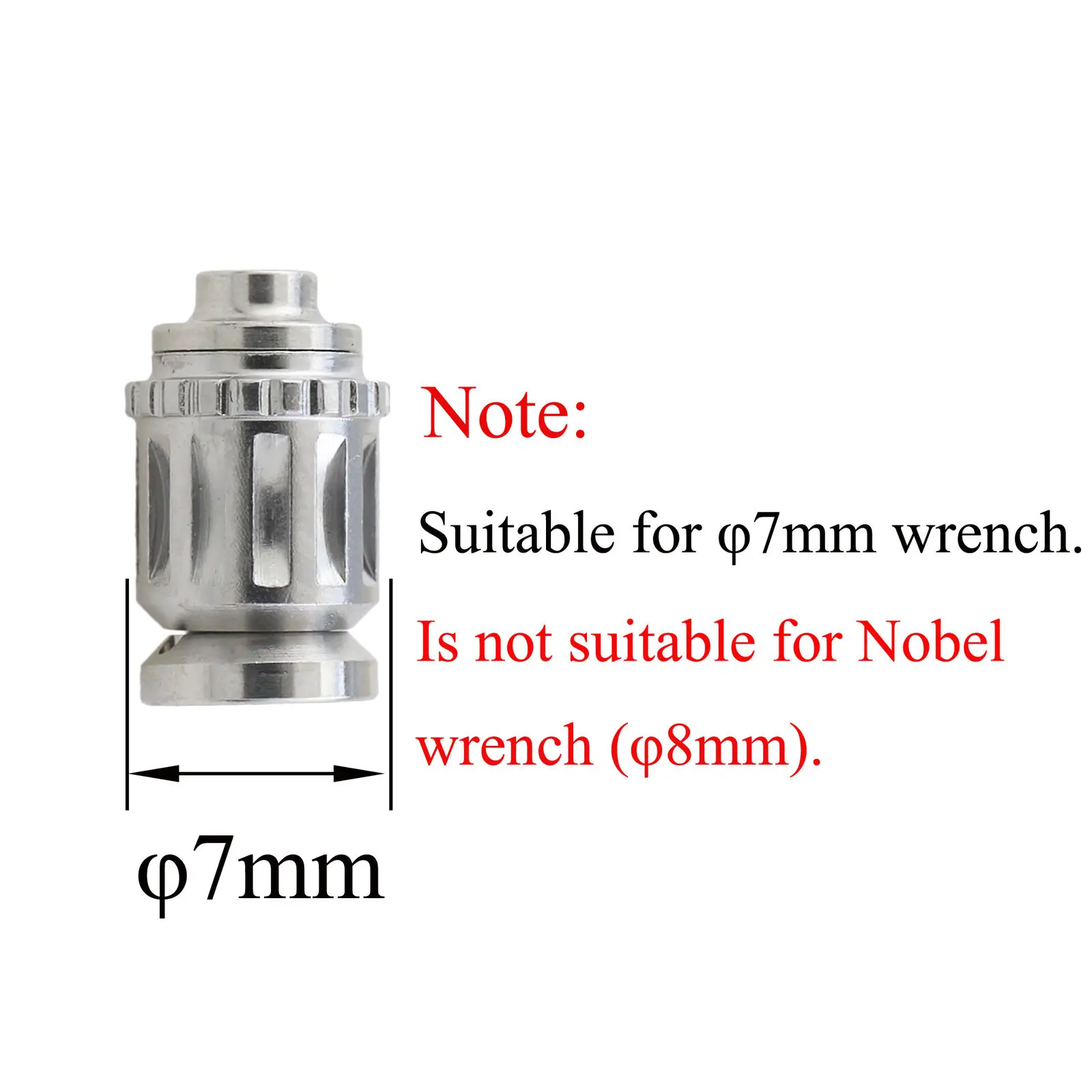 Динамометрический ключ для зубного импланта ручной Трещоточный адаптер защелка