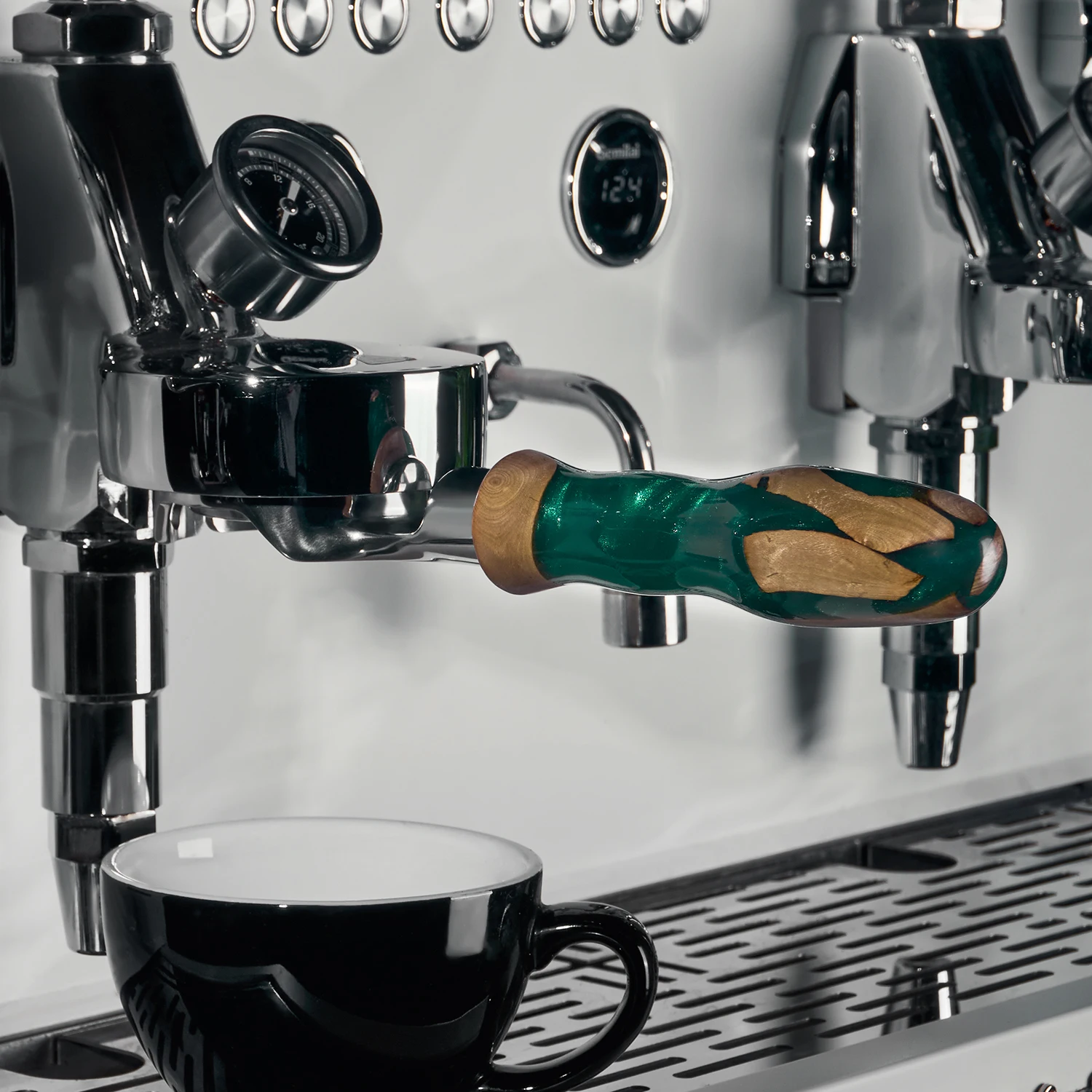 Бездонный портафильтр BANLEE из смолы для эспрессо бездонный с полой резьбой и