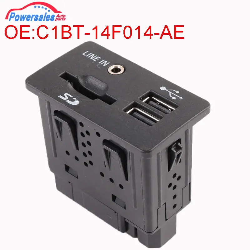 

Новый AUX аудио интерфейс с SD кардридером для Ford Fusion Explorer F-150 C1BT14F014AE C1BT-14F014-AE