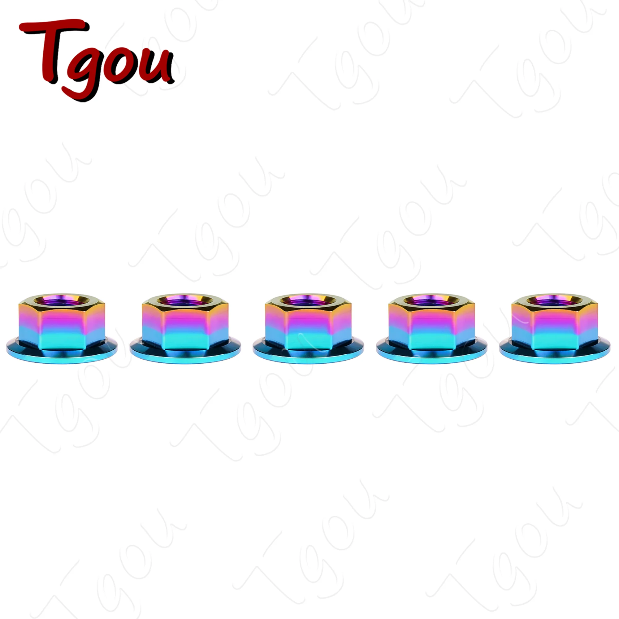 

Титановые фланцевые гайки Tgou M5/M6/M8/M10/M12/M14/M16 5 шт.