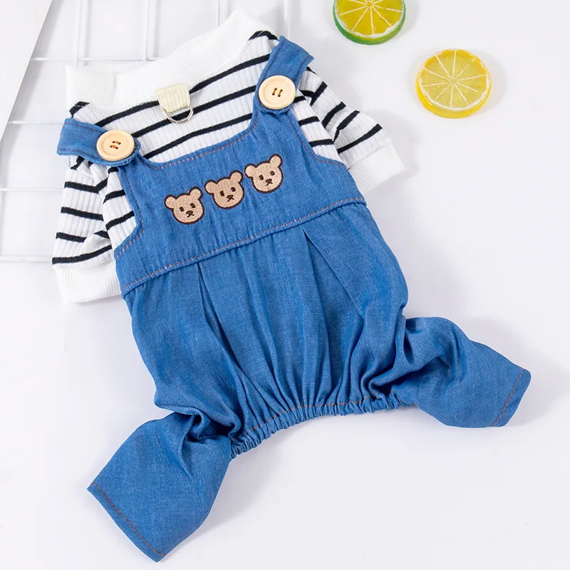 

Thin Strap Pants Pet Summer Puppy Small Dog Teddy Bears Fadou Cat Clothing