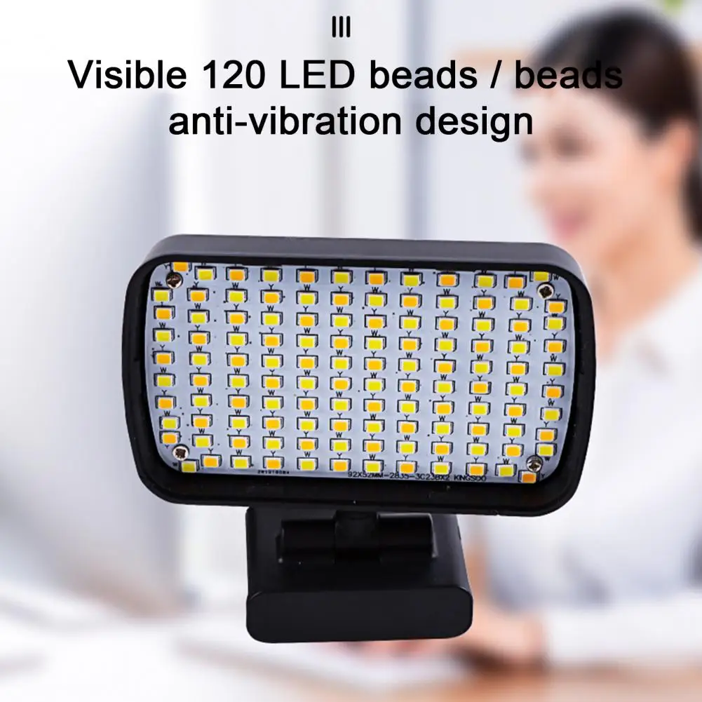 

Durable Left Right Rotate 360-degree 3000-6500K Color Temperature Reading Conference Fill Light Live Streaming Accessories