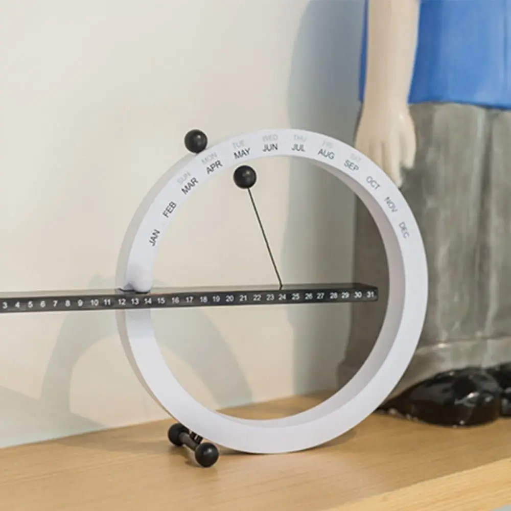 Рождественский декор Магнитный настенный календарь Вечный автоматический