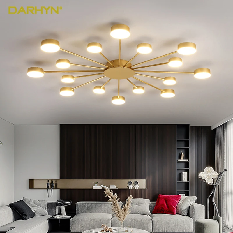 Modern LED Chandelier Lights For Living Room Bedroom Kitchern Creative Home Indoor Lighting Fixtures Free Shipping AC 90-260V