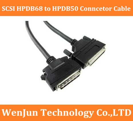 SCSI HPDB68 к HPDB50 кабель для передачи данных 1,8 м высококачественный кабель с разъемом от 68pin до 50pin