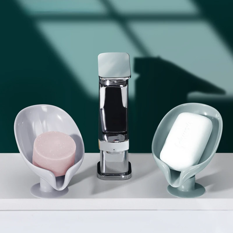 

Футляр для мыла в форме листа, коробка с держателем, аксессуары для ванной комнаты, контейнер для туалетного белья и мыла, Товары для ванной ...