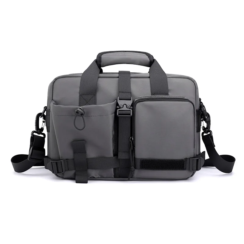 New trendy men's bag large capacity casual shoulder messenger bag tooling messenger bag laptop bag Travel bag Handbag
