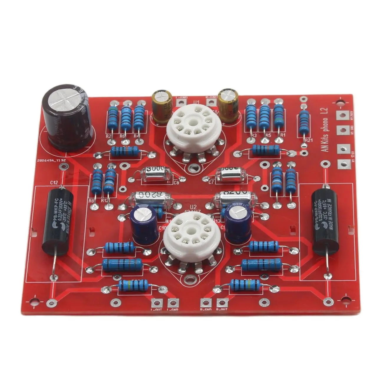 

A38 Reference UK AN L2 Phono Amplifier Board Kit PCB DIY 12AX7+12AU7 Vacuum Tube MM Phono Amp