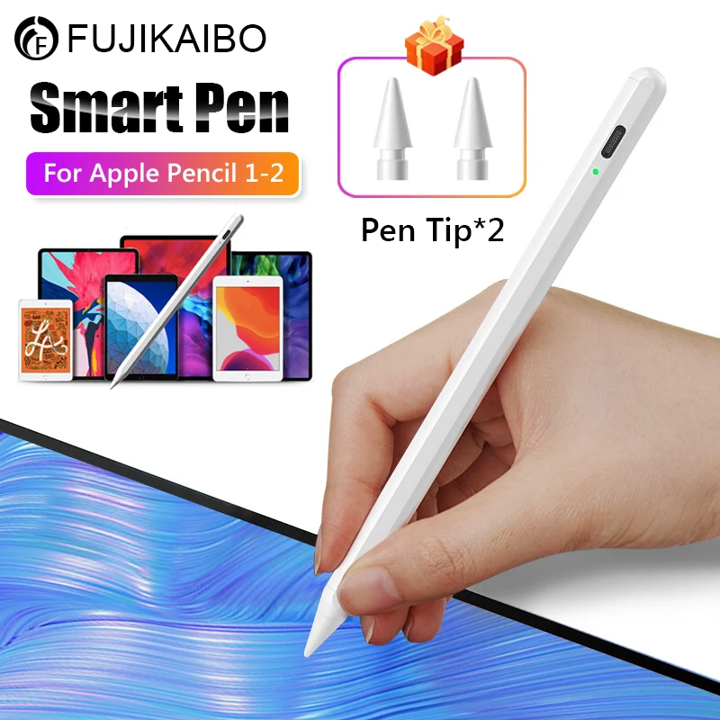 

Tablet Touch Pen For Apple Pencil 1 2 Stylus iPad 5/6/7/8th Gen Mini 2022 2021 2020 2019 2018 Pro Air Touch Screen Drawing Pen