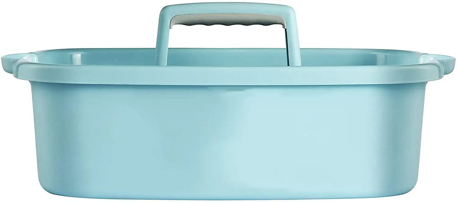 

Shower Caddy Tote, Portable Storage Caddy Basket Organizer with Handle for Dorm, Bathroom, Garden, kitchen, Cleaning Supplies, B