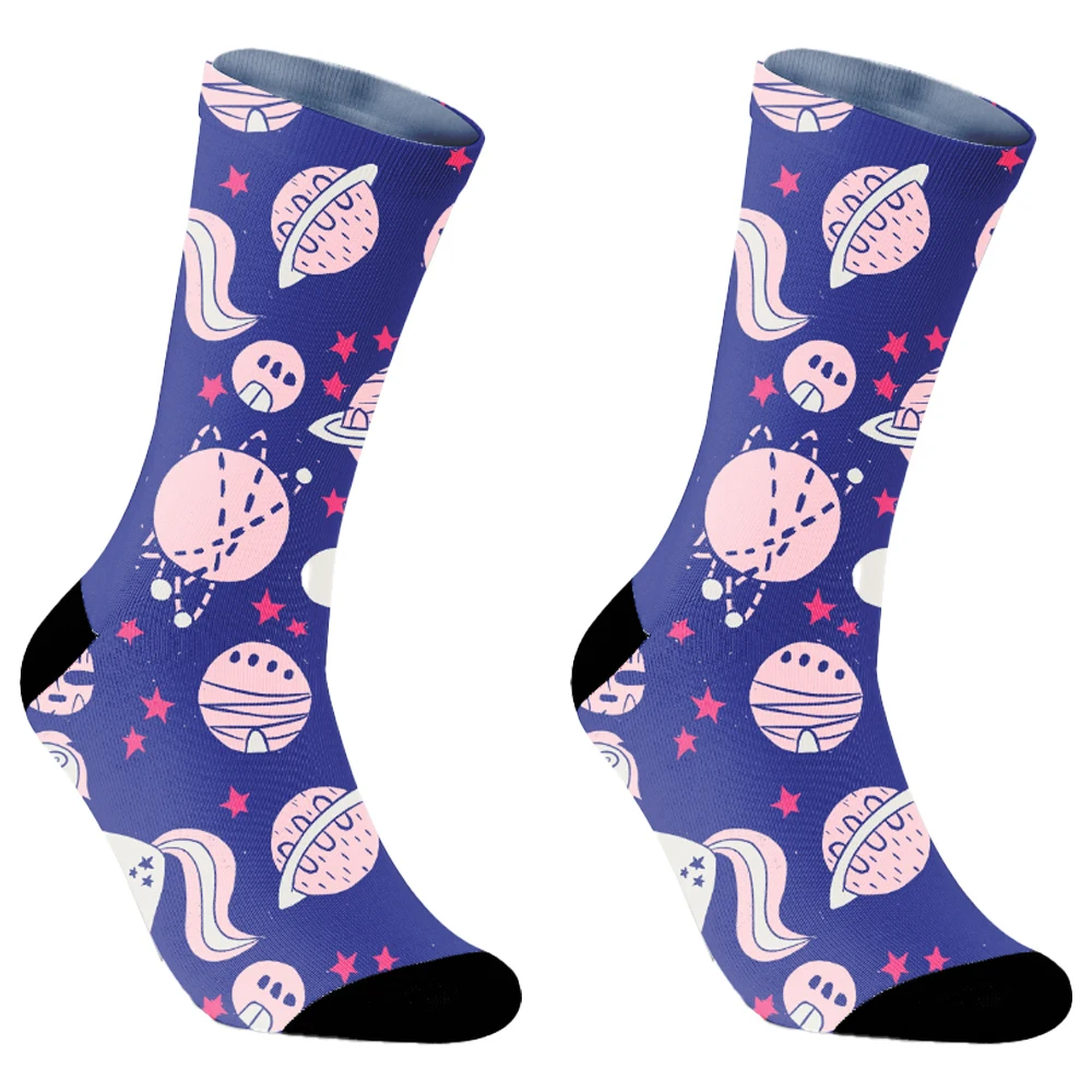 Средние 2024 новые мужские и женские носки-трубочки характерные носки для пар на