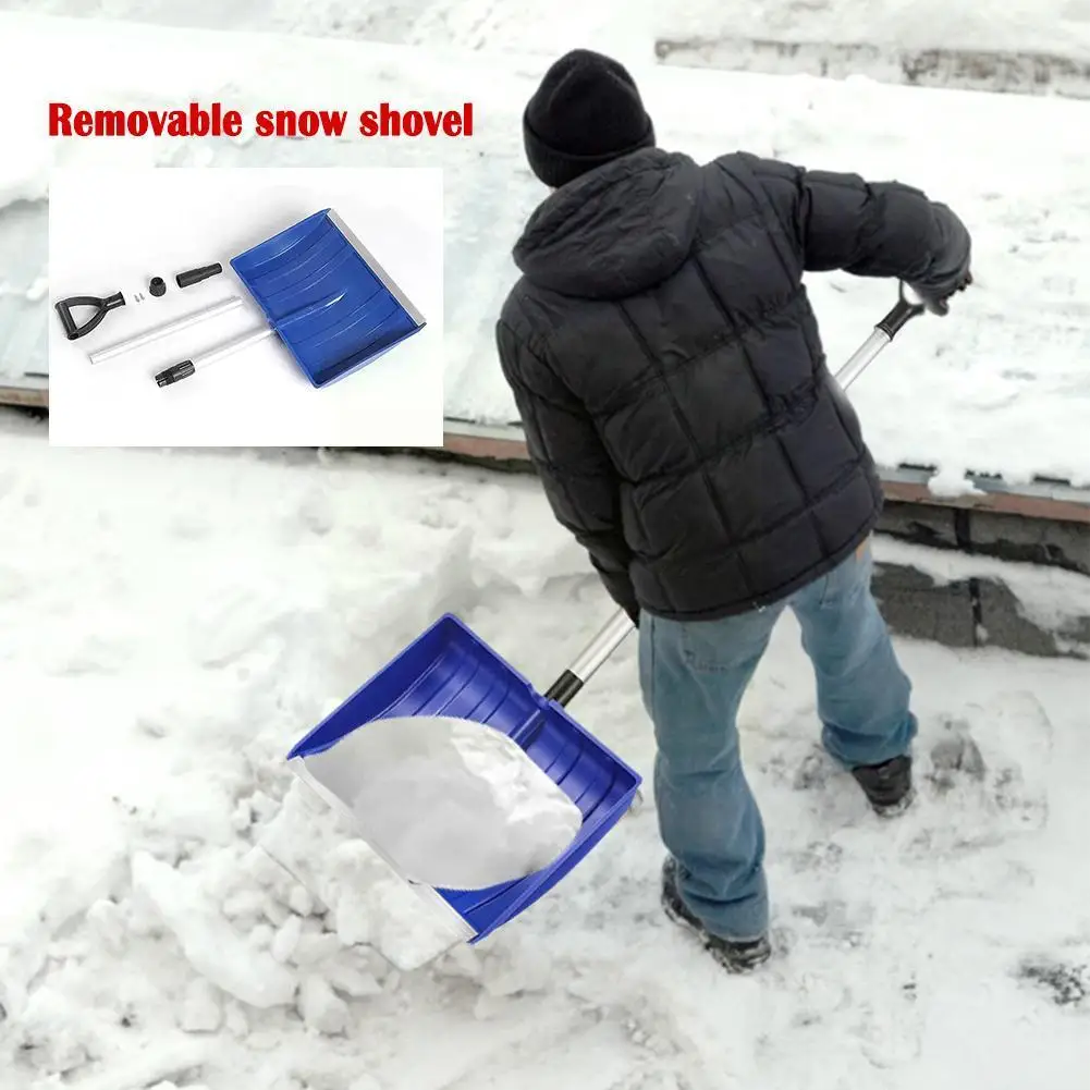 

Большая фотография для подъездной дорожки, легкая складная лопата с ручкой, широкое удаление автомобиля R0u1