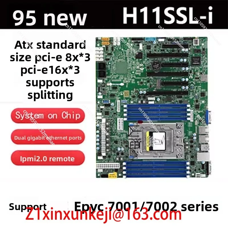Фото Высококачественные H11DSi-NT, H12DSi-N6, H12SSL, H11SSL-i с двумя процессорами EPYC №2