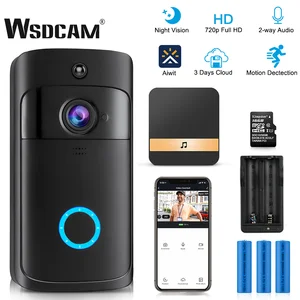 Wsdcam Smart Doorbell Camera Wifi Wireless Call Intercom Video-Eye for Apartments Door Bell Ring for in Pakistan