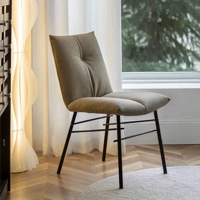 

Современные серые обеденные стулья, металлические роскошные кухонные европейские обеденные стулья, напольная Скандинавская мебель для спальни