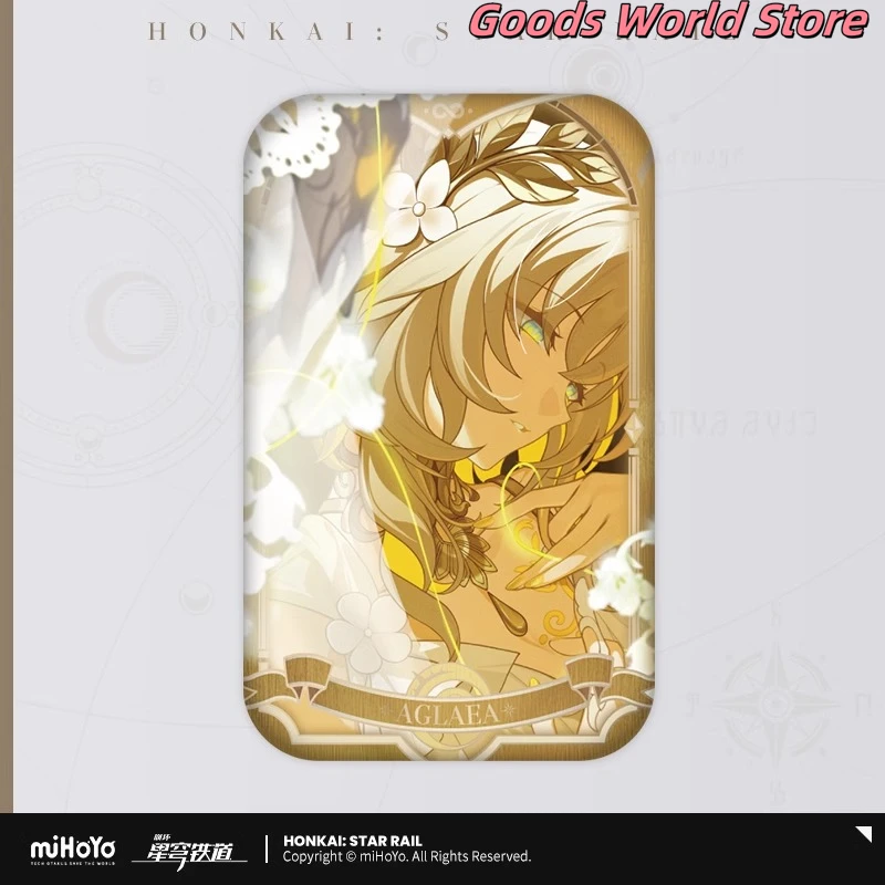 Оригинальный значок фигурки Mihoyo Honkai Star Rail Aglaea Tribbie Anaxa Hyacine Mydei Cipher Castorice Phainon