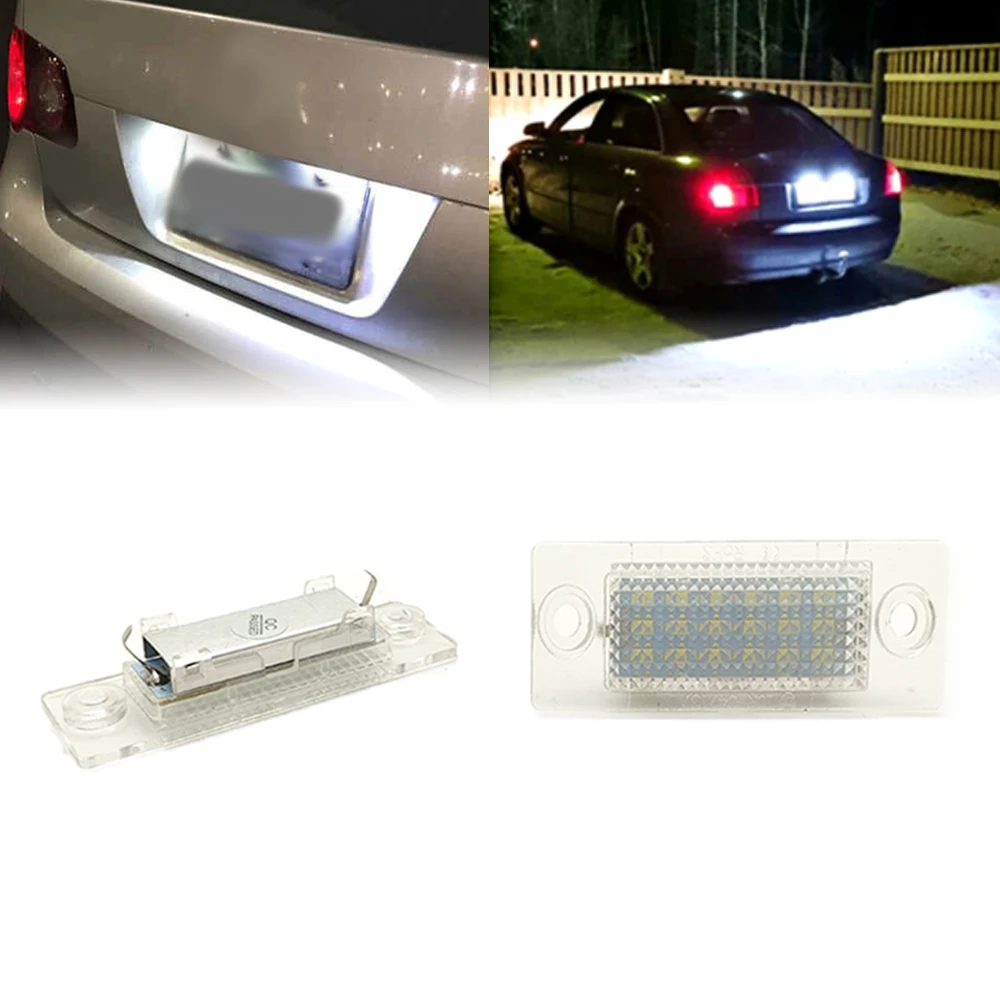 Задний номерной знак для VW Golf 5 Plus супер яркий водонепроницаемый Caddy III Passat Cimousint