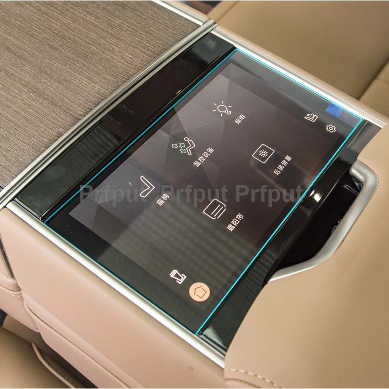 

Защитная пленка из закаленного стекла для Land Rover Range Rover Sport 2023-2025, защитная пленка для кондиционера на заднюю панель автомобиля