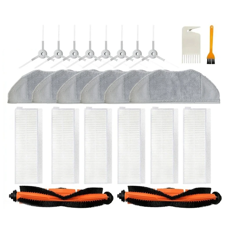 

For Xiaomi Mijia G1 MJSTG1 SKV4136GL Mi Robot Vacuum Mop Essential Cleaner Parts Main Side Brush Hepa Filter Mop Rag