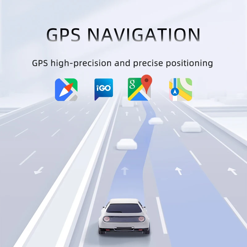 VVOX 9863 Универсальная автомобильная GPS-навигационная система CarPlay Android Auto QLED-экран