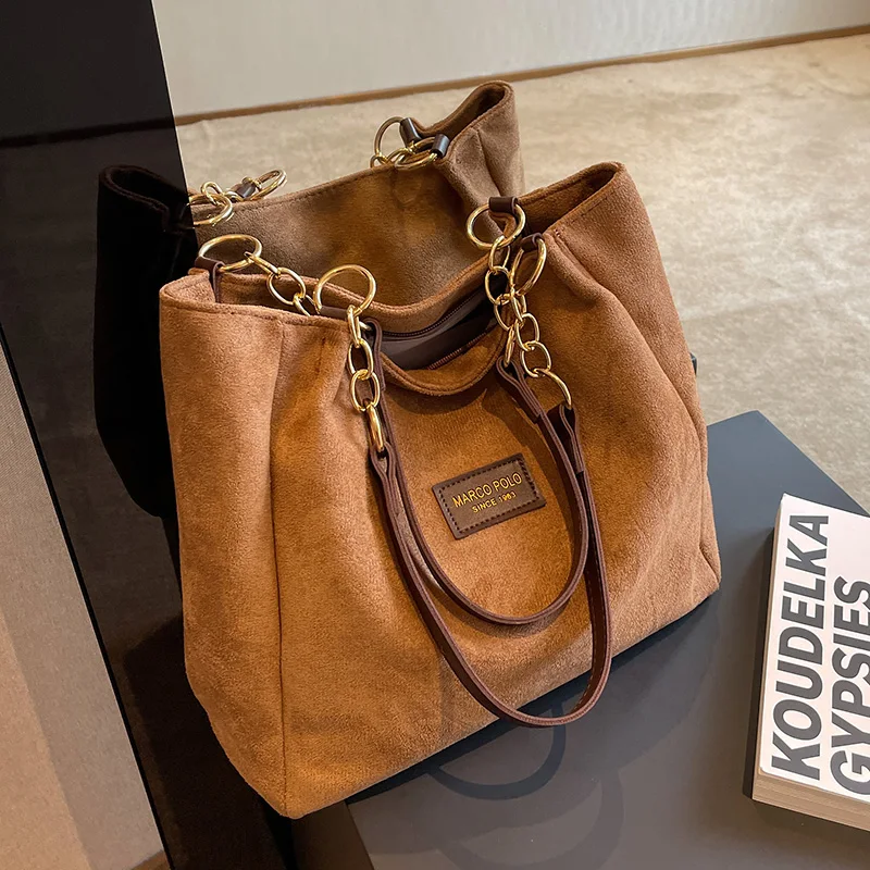 Matte Leather women Shoulder Bag Large Capacity Winter Travel female Handbags chain Crossbody bags Brand design big totes bolsas