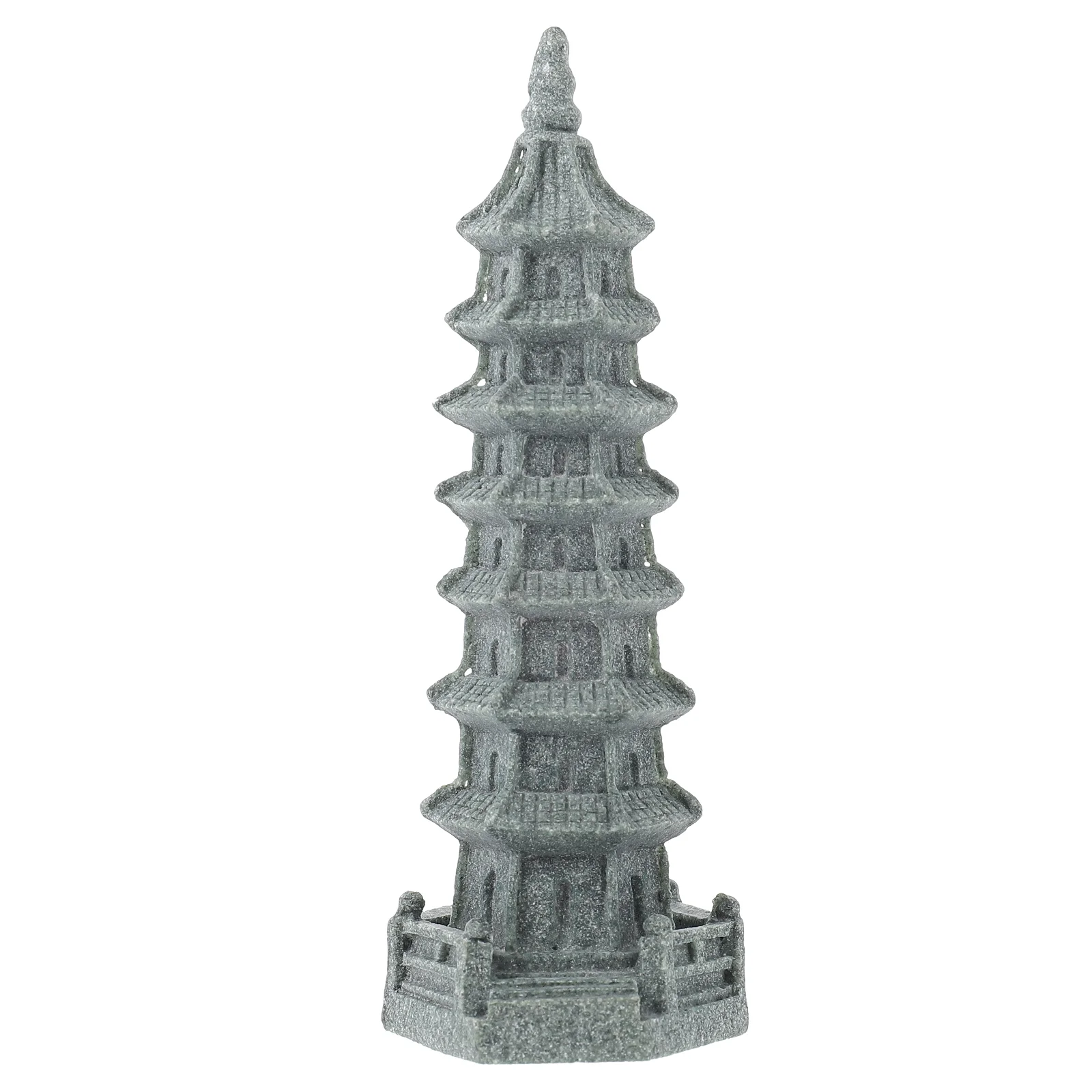 

Pagoda Garden Miniature Statue Decor Outdoor Tower Ornaments Mini Zen Ornament Japanese Bonsai Lights Asian Sculpture Decoration