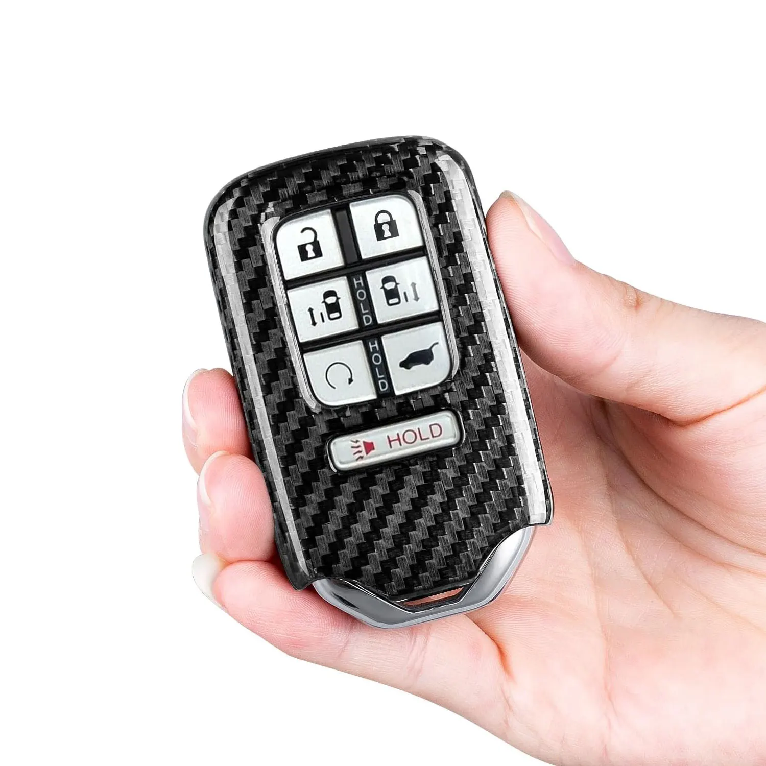 Чехол из углеродного волокна для Honda Accord Civic CRV Pilot Ridgeline Odyssey умные аксессуары