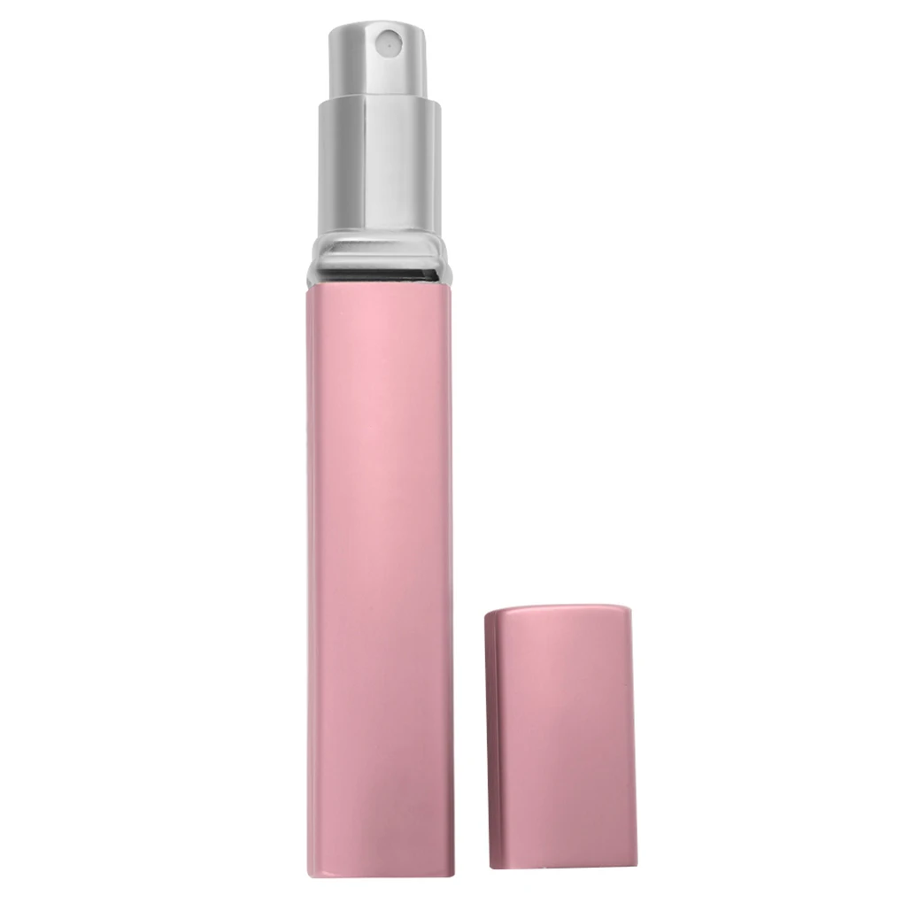 12ml Portable Perfume Spray Bottle Cosmetic Mist Atomizer Bottle Outdoor Travel Perfume Container  Pink
