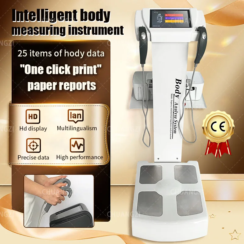 

Body Measuring Instrument 3d Health Analyzing Device Scales Analyzer Composition With Printer Machine