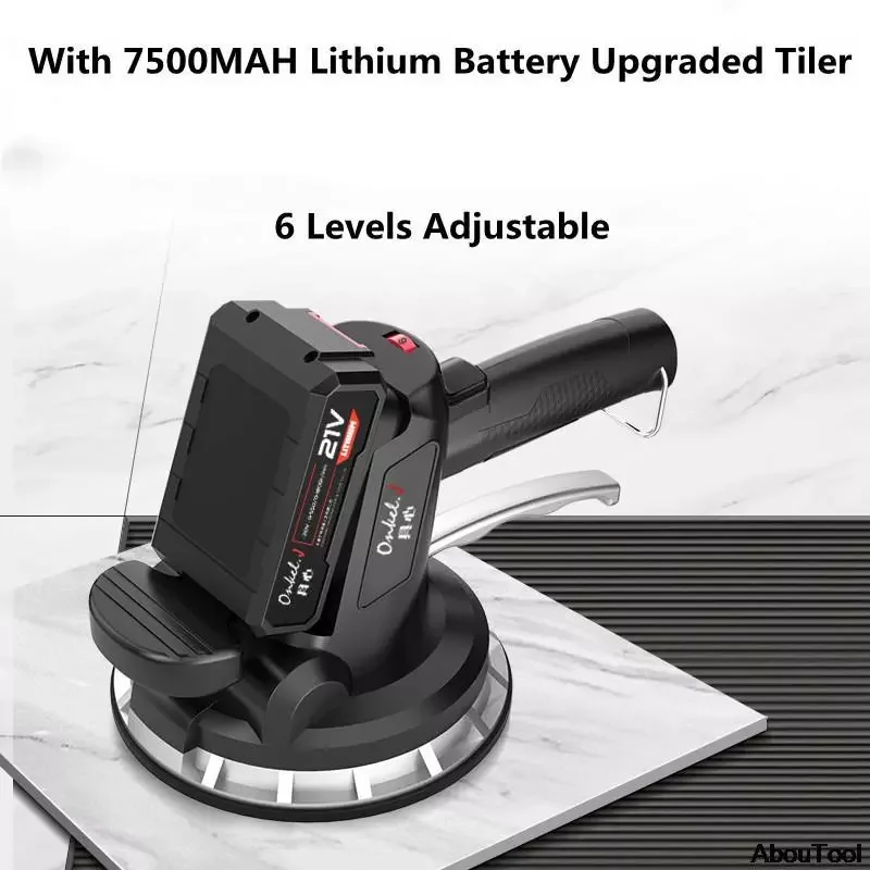 

Tile Floor Power Tool Lithium Battery Wall Tile Vibration Tools Wall Machine Floor Vibration Professional Portable AutomaticTool