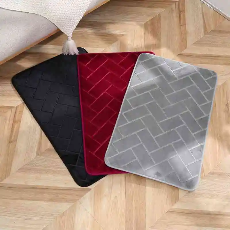 

Non slip floor mats for household bathrooms, bedroom floor mats