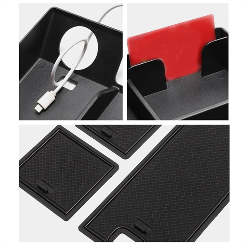 1 шт. коробка для хранения центральной консоли органайзер пластиковые