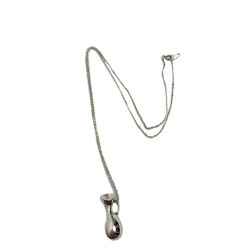 Элегантная женская цепочка для свитера с длинной подвеской в ​​виде бутылки