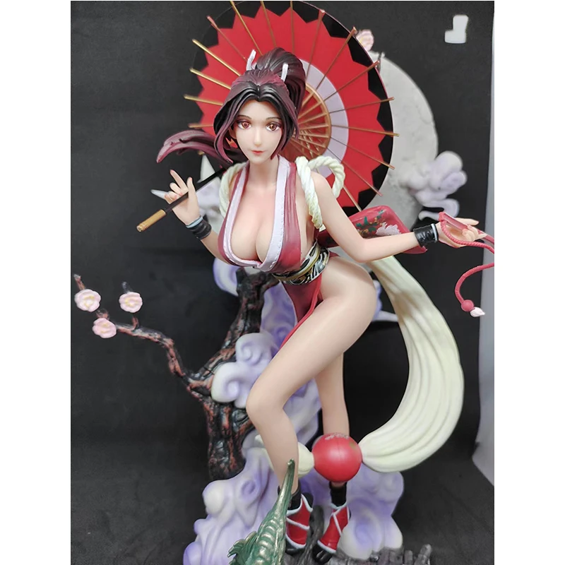 

Thekingo Ffighters Mai Shiranui Honor of Kings Chun-Li Action Figure Collectibles Sexy Doll For Adult Model Toys 40cm Decoration