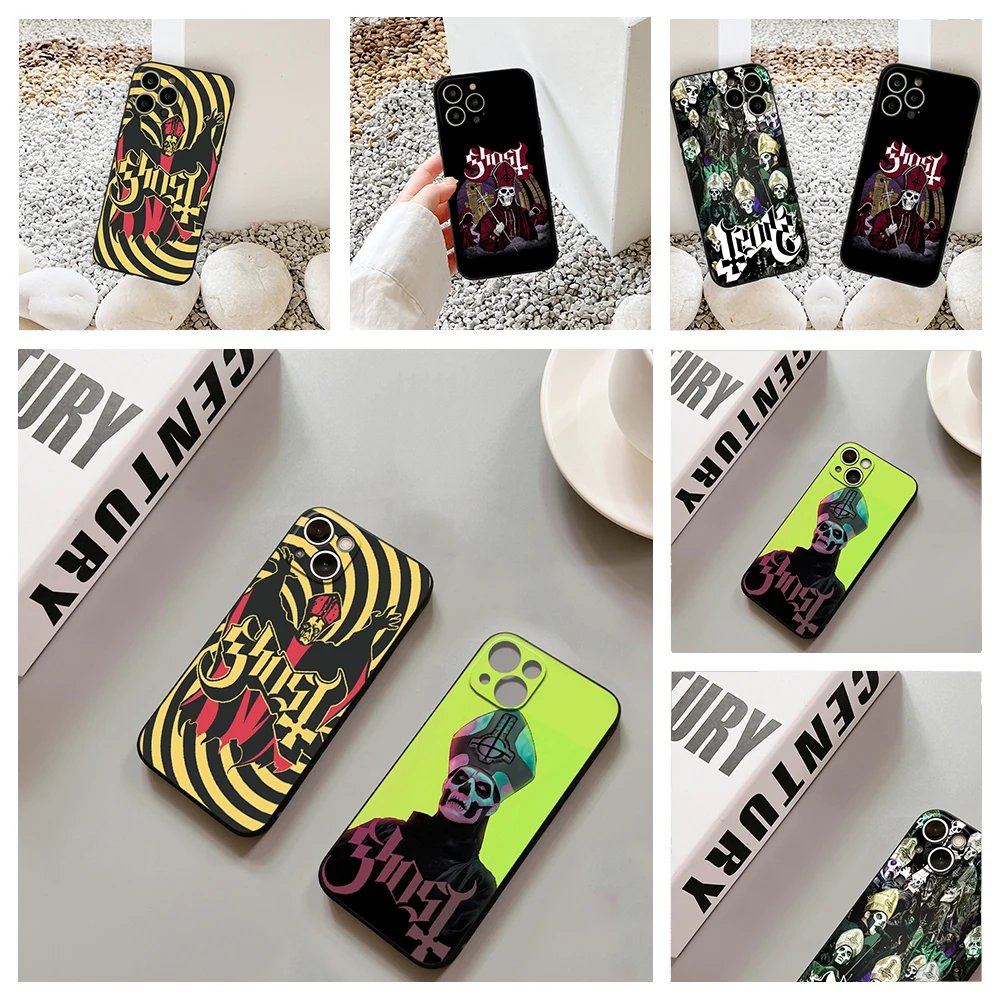 

Ghost Heavy Metal Band Phone Case For iphone14 13 Promax 11 12 13 Pro Max mini X XR XS MAX 7 8 7 iPhone 14pro phone case
