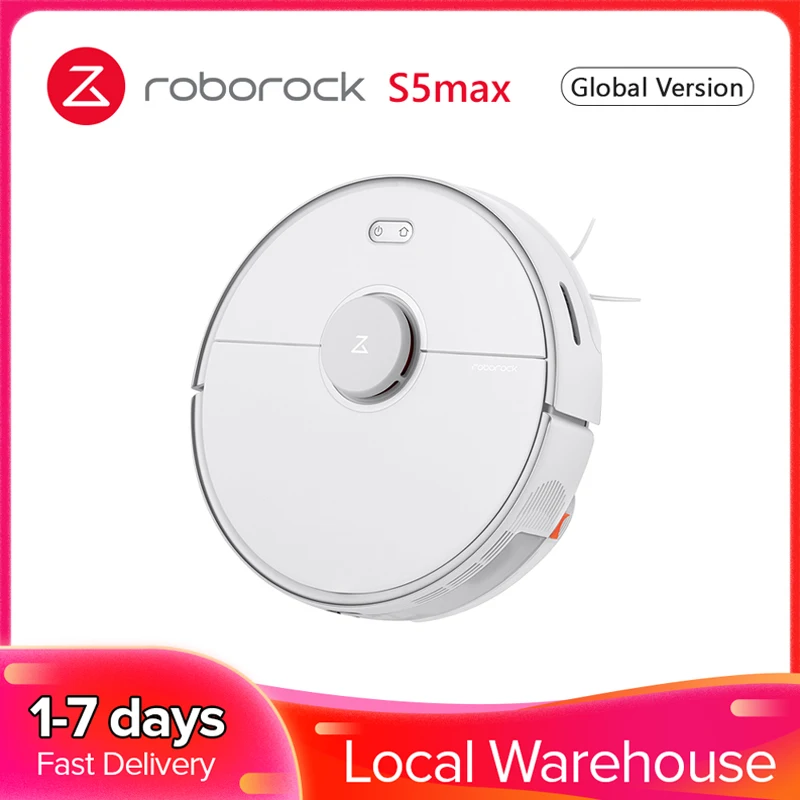 2021 г., робот-пылесос Roborock S5 max 