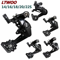 ltwoo r2r3r5r7r9 7891011 speed road bike rear derailleur long cage max 34t bicycle derailleurs for shimano 7891011s