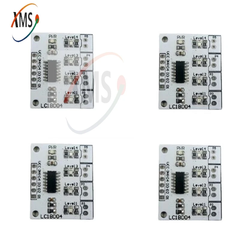 4 шт. LC1BD04 DC 5 В цифровой индикатор уровня воды и жидкости плата контроллера
