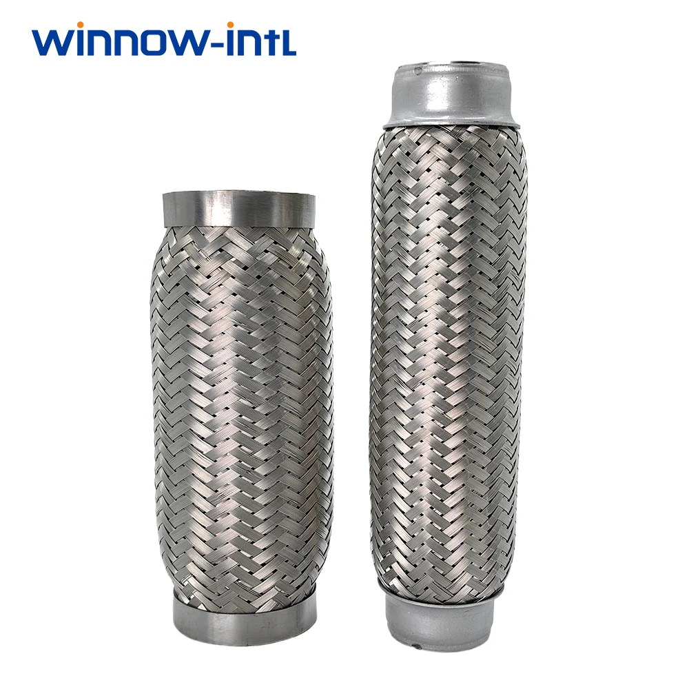 45 мм 64 автомобильные гибкие выхлопные трубы гибкое соединение оплетка сильфон из