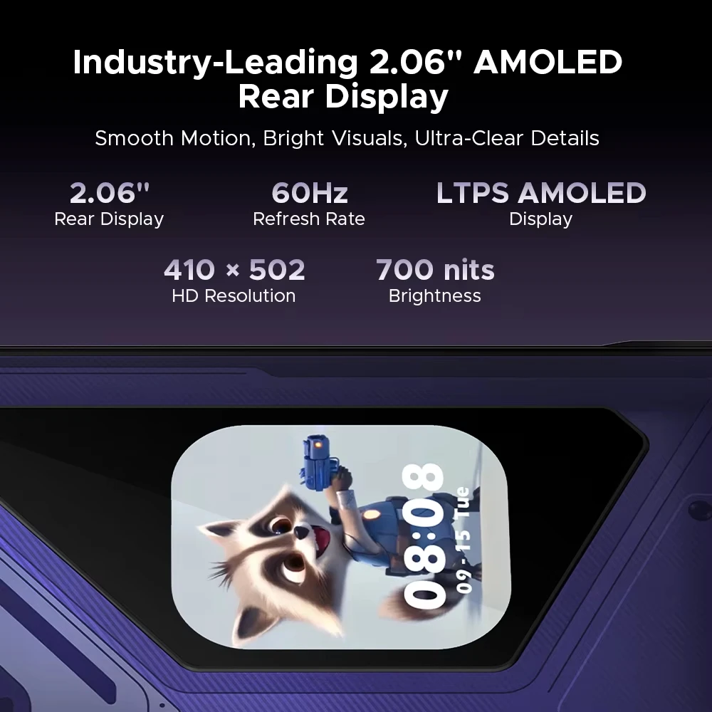 Фото Глобальная версия защищенного смартфона DOOGEE V50 Pro 5G, 6,78-дюймовый FHD+ дисплей, 120 Гц, 52 ГБ + 1 ТБ памяти, аккумулятор 11000 мАч, 200 Мп NFC, Android 16. №3