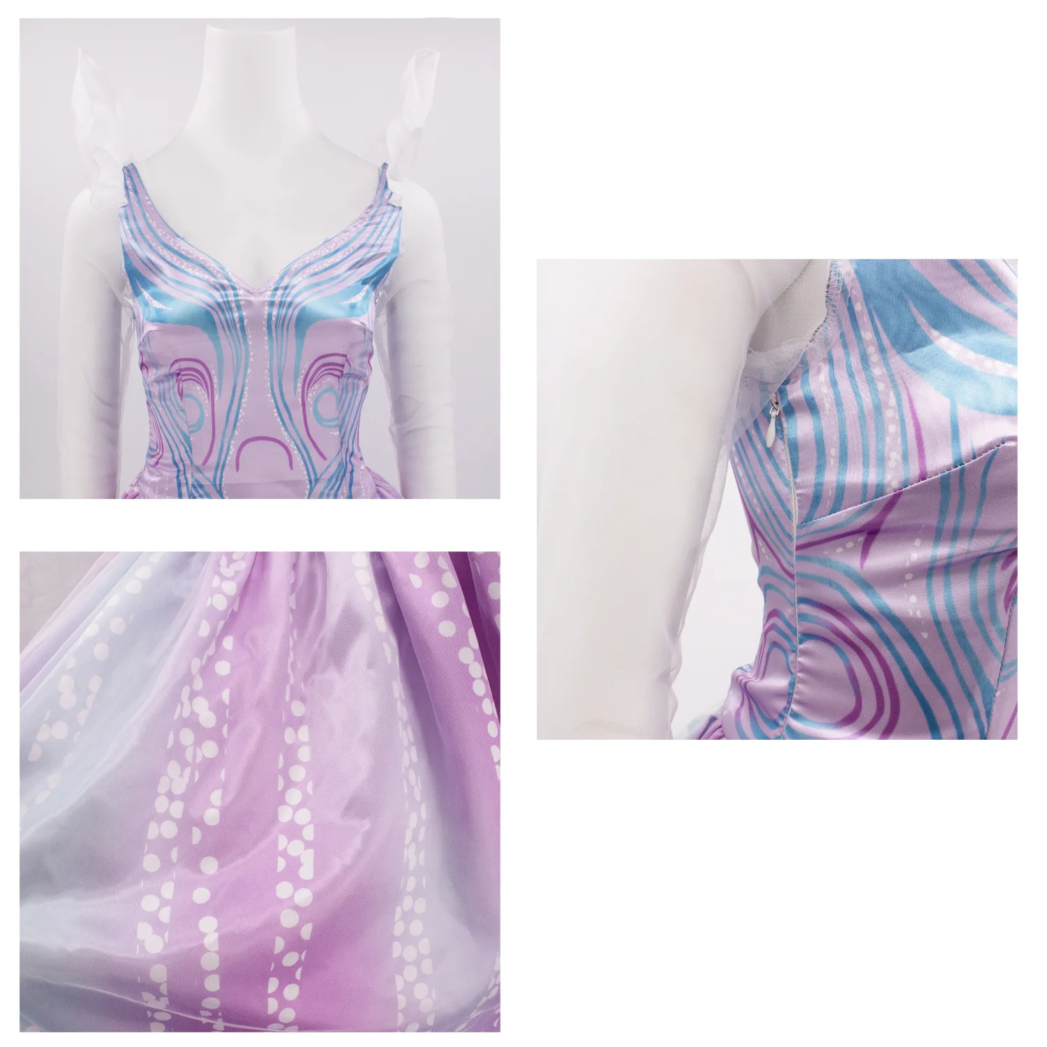 Фильм Wicked Glinda милое розовое волшебное платье для девочек женские костюмы на