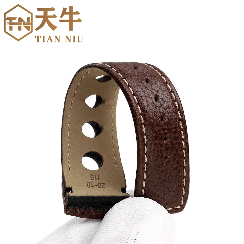 Ремешок для часов Tissot PRS516 racing series T04440A T044417 натуральный ремешок lea-ther мужчин с